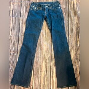 True Religion Dark Blue Flare Jeans